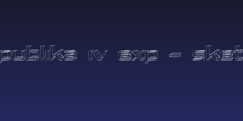 Republika IV Exp - Sketch Social Header