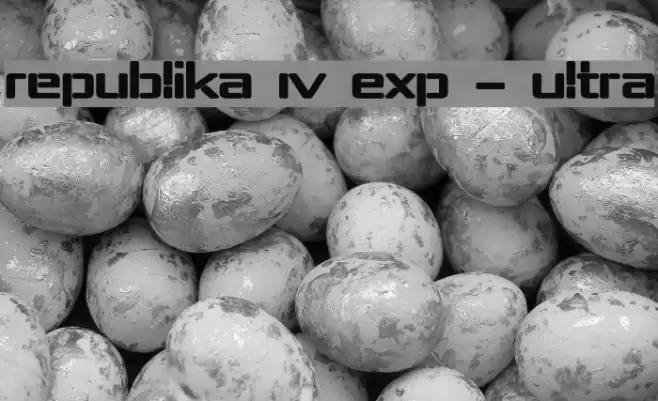 Republika IV Exp - Ultra خط examples