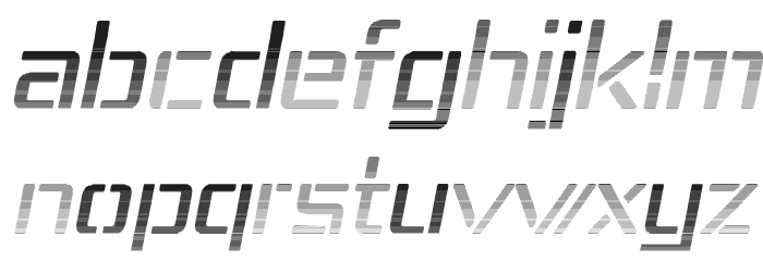 Republika IV - Haze Italic Шрифта строчной