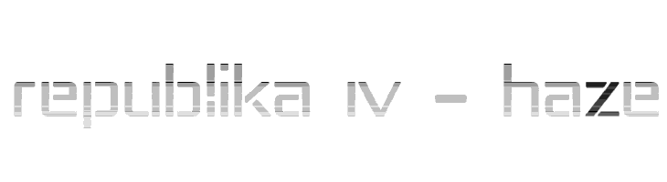Republika IV - Haze  Free Fonts Download