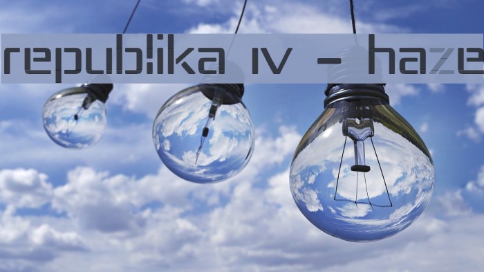 Republika IV - Haze Example 2