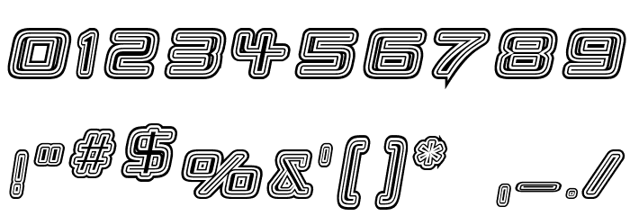 Republika IV - Maze Italic Font OTHER CHARS