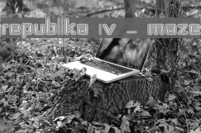 Republika IV - Maze Font examples