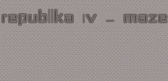 Republika IV - Maze Font examples