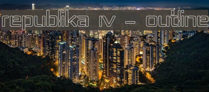 Republika IV - Outline Example 2