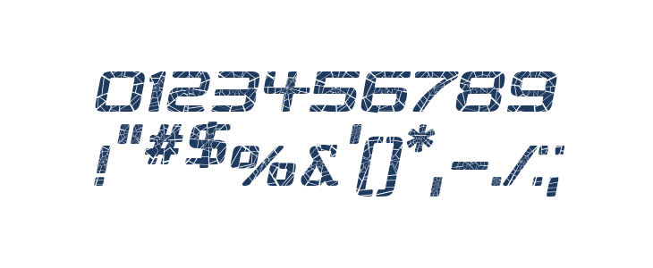 Republika IV - Shatter Italic Other Characters