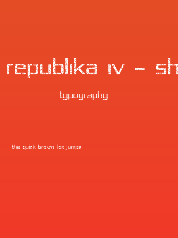 Republika IV - Shatter Poster