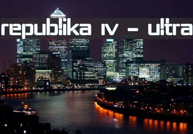 Republika IV - Ultra Example 1