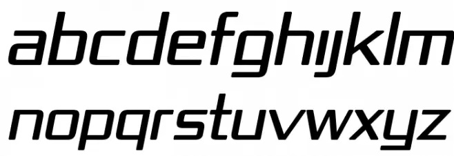 Republika IV 字体 大写