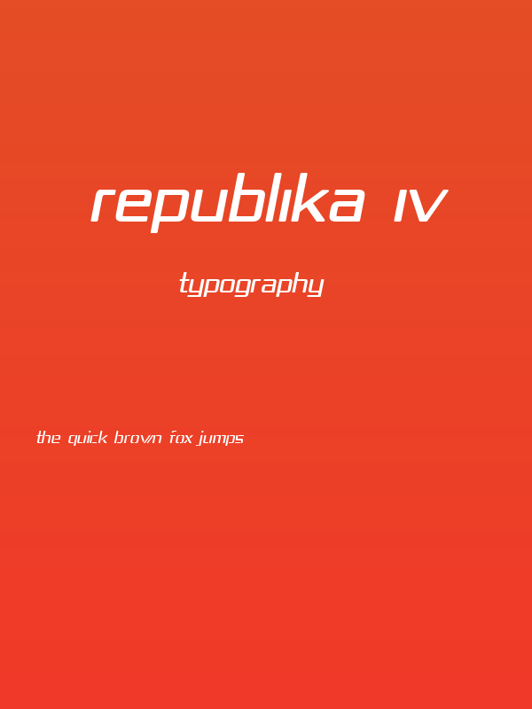 Republika IV Poster