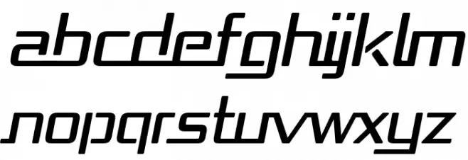 Republika Italic Fonte MAIÚSCULAS