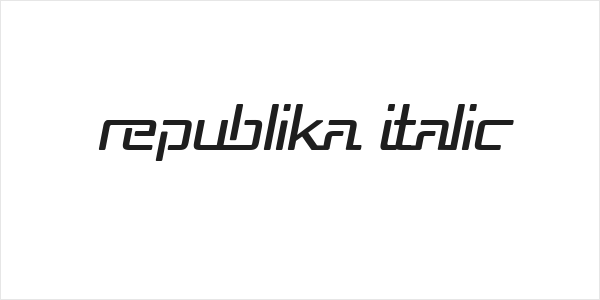 Republika Italic Logo