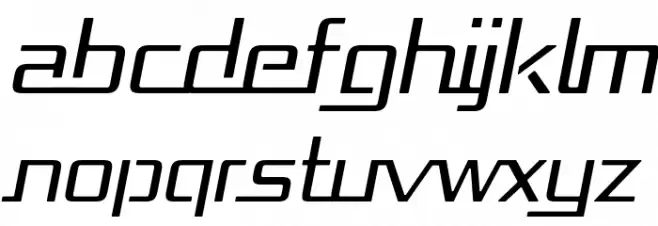 Republika - Light Italic خط أحرف كبيرة