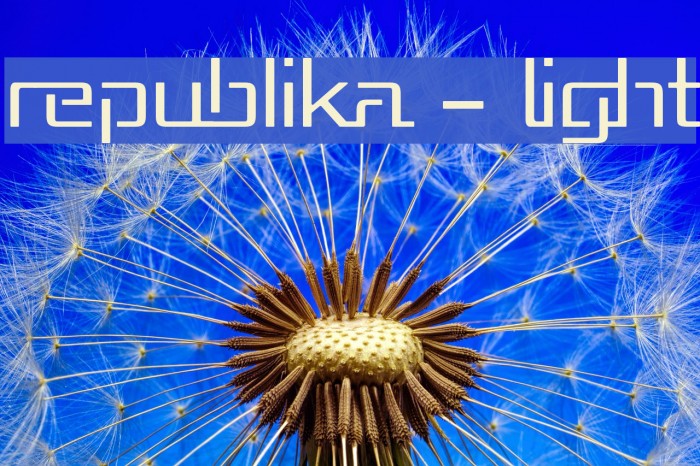 Republika - Light Example 3