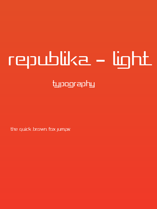 Republika - Light Poster