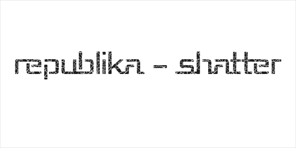 Republika - Shatter Logo