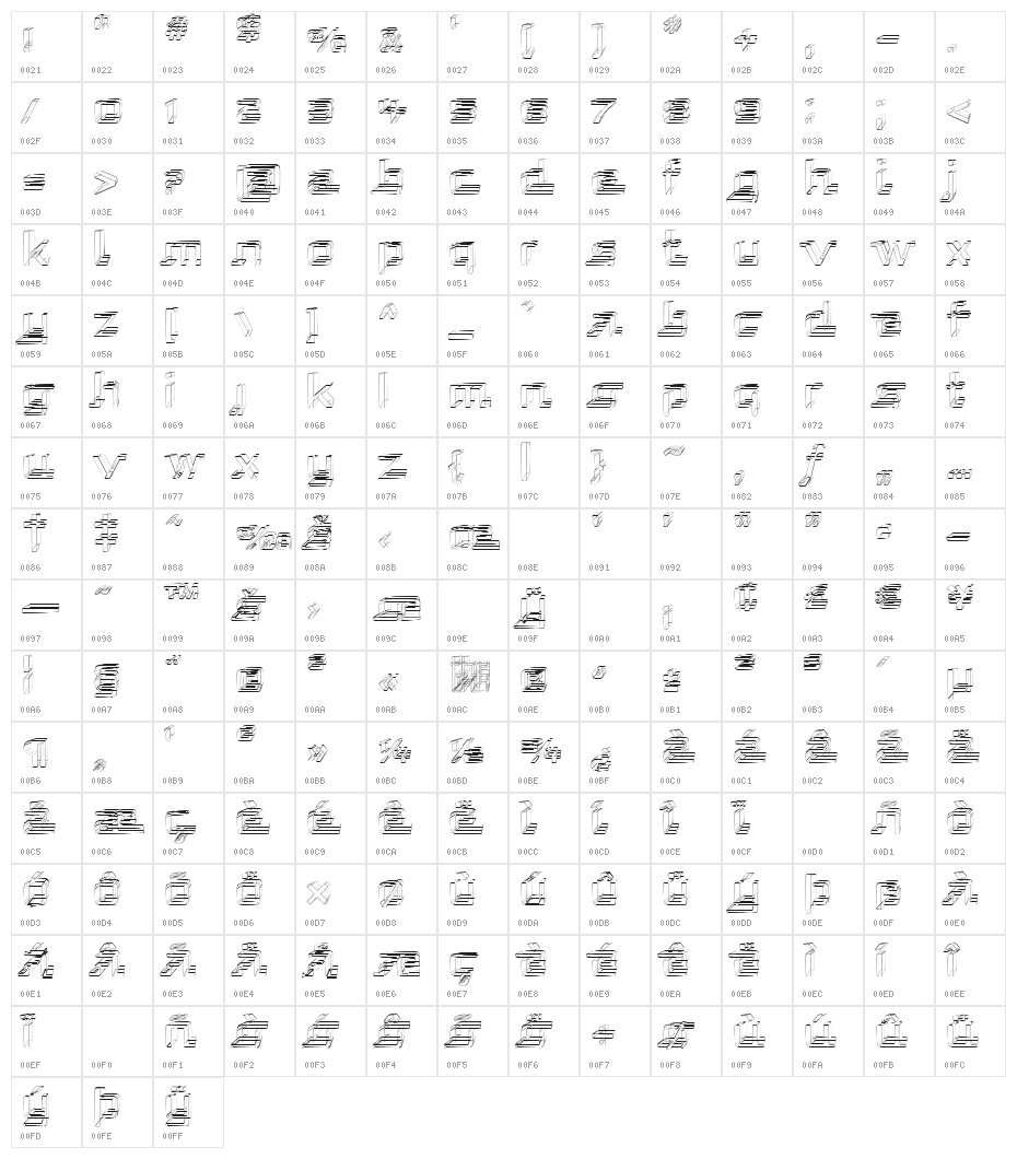 Republika - Sketch Character Map