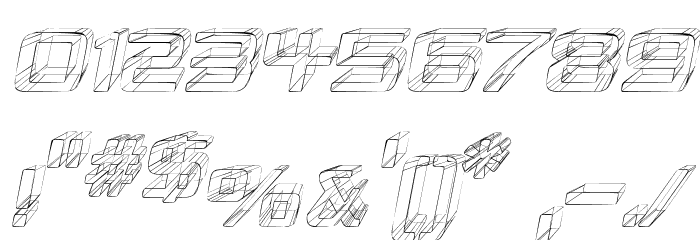 Republika - Sktech Italic Schriftart Anderer Schreiben