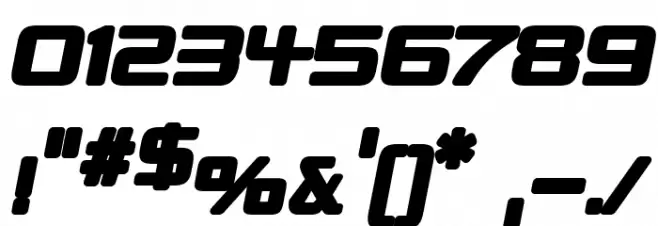 Republika - Ultra Italic Fuentes OTROS CHARS