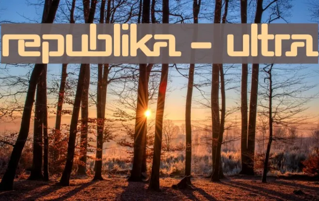 Republika - Ultra Example 1