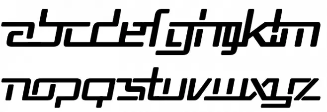 Republika V Bold Italic خط أحرف كبيرة