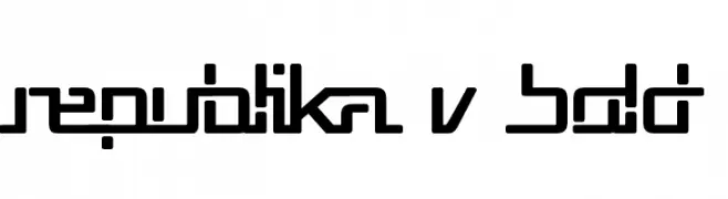 Republika V Bold  Frei Schriftart Herunterladen
