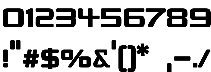 Republika V Bold Font OTHER CHARS