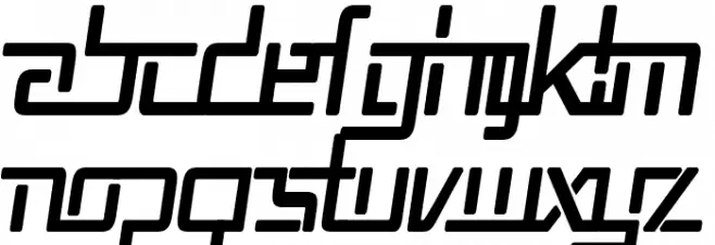 Republika V Cnd Bold Italic 字体 大写