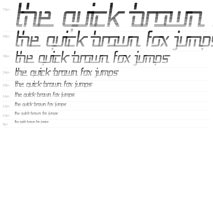 Republika V Cnd - Haze Italic Waterfall