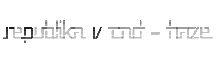 Republika V Cnd - Haze  Free Fonts Download