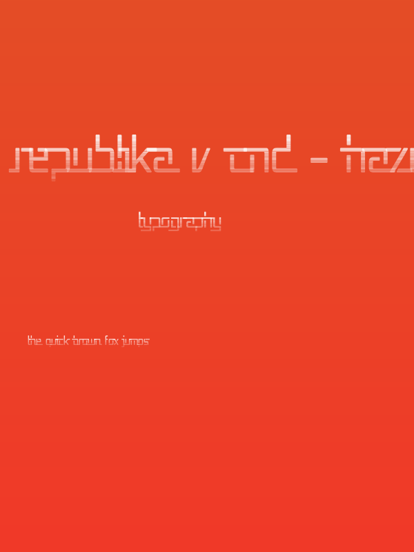 Republika V Cnd - Haze Poster