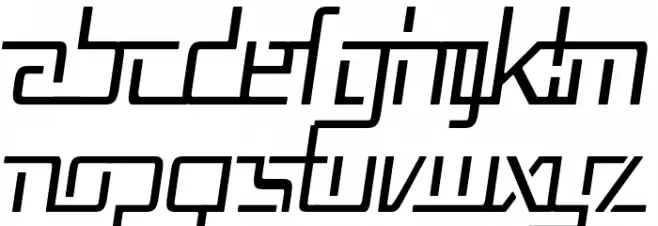 Republika V Cnd - Light Italic 字体 大写