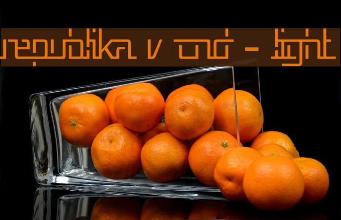 Republika V Cnd - Light Font examples