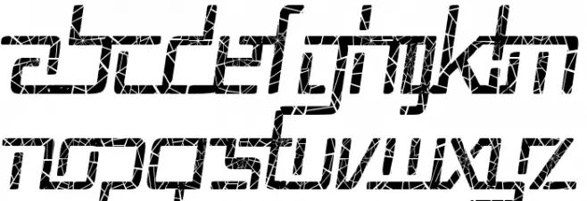 Republika V Cnd - Shatter Italic Шрифта ВЕРХНИЙ