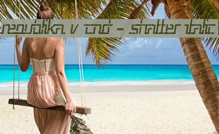 Republika V Cnd - Shatter Italic Font examples