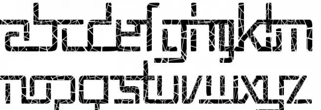 Republika V Cnd - Shatter Font Litere mari