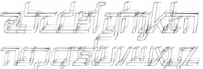 Republika V Cnd - Sktech Italic Шрифта ВЕРХНИЙ