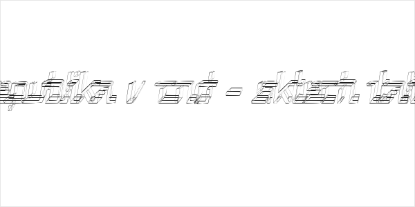 Republika V Cnd - Sktech Italic Logo