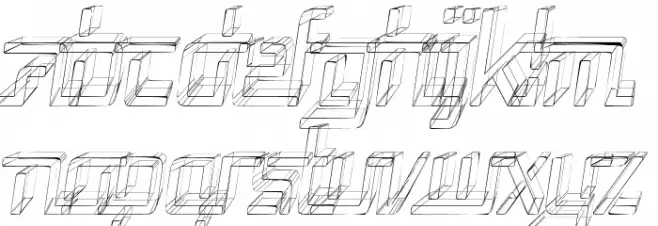 Republika V Cnd - Sktech Italic Caratteri MINUSCOLO