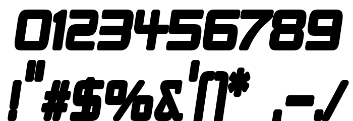 Republika V Cnd - Ultra Italic Font OTHER CHARS