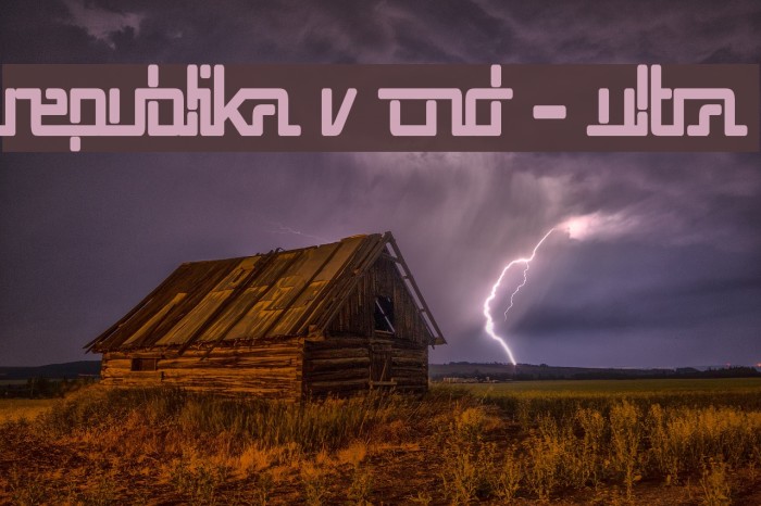 Republika V Cnd - Ultra Example 1