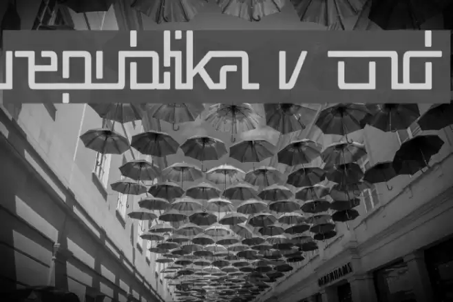 Republika V Cnd Schriftart examples