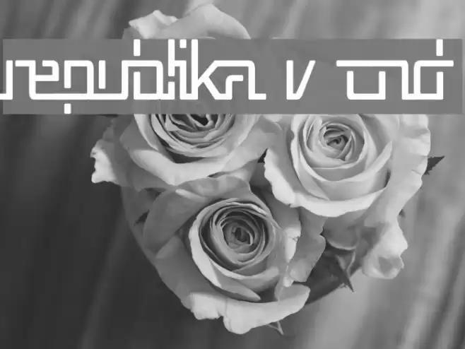 Republika V Cnd Schriftart examples