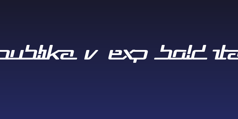 Republika V Exp Bold Italic Social Header