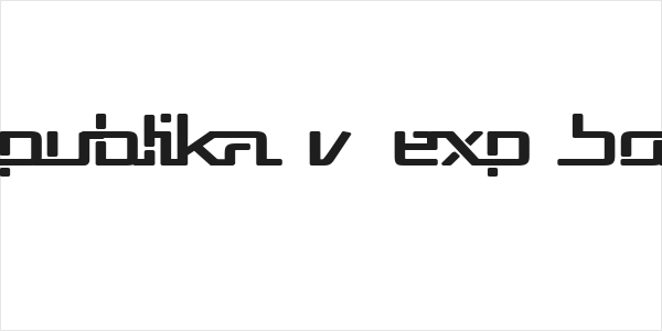 Republika V Exp Bold Logo