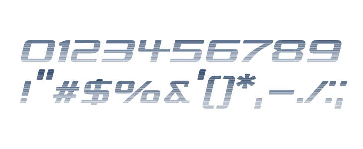 Republika V Exp - Haze Italic Other Characters