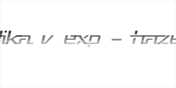 Republika V Exp - Haze Italic Logo