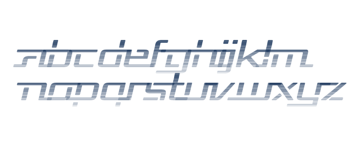 Republika V Exp - Haze Italic Lowercase