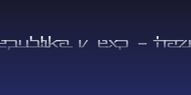 Republika V Exp - Haze Social Header