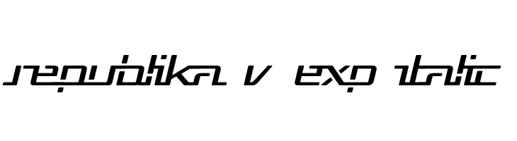 Republika V Exp Italic  لخطوط تنزيل